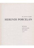 Sikota Győző - Herendi porcelán