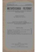 Toronyi János dr. - Metapsychikai Folyóirat 1935. III/4.
