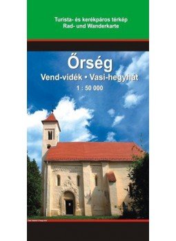  - ŐRSÉG - VEND-VIDÉK - VASI-HEGYHÁT TURISTA ÉS KERÉKPÁROS TÉRKÉP 1:50000, null 2009 antikvár könyv
