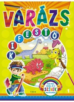  - Varázs kifestő 1. Dínók, null 2016 antikvár könyv