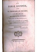 M. de Beaumarchais - La folle journée, ou le mariage de Figaro