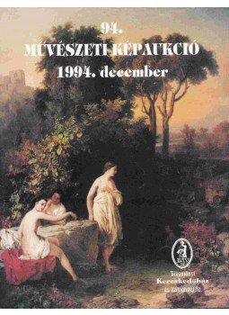 Gregor László - 94. Művészeti Képaukció, Budapest 1994 antikvár könyv