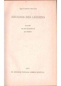 Papini, Giovanni - Zeugnis des Leidens