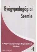 Gordosné dr. Szabó Anna - Gyógypedagógiai szemle 4. (2002 - XXX. évf.)