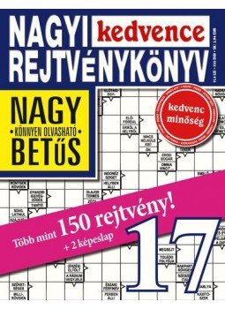 CSOSCH KIADÓ - Nagyi Kedvence Rejtvénykönyv 17., null 2016 antikvár könyv