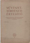 Fülep Lajos - Művészettörténeti értesítő V. évf. 1. szám