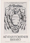 Mojzer Miklós - Művészettörténeti értesítő XXXIII. évf. 3. szám
