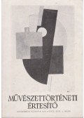 Mojzer Miklós - Művészettörténeti értesítő XXX. évf. 3. szám