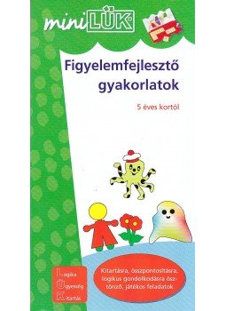  - LDI-202 FIGYELEMFEJLESZTő GYAKORLATOK 5 ÉVES KORTÓL /MINI-LÜK/, null 2009 antikvár könyv
