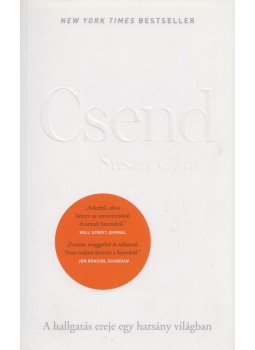 Susan Cain - Csend Susan Cain - Csend, Budapest 2016 antikvár könyv