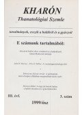 Polcz Alaine,Hegedűs Katalin,Pilling János - Kharón Thanatológia Szemle 1999-2000