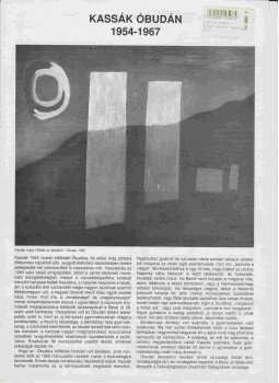 Csaplár Ferenc - Kassák Óbudán 1954-1967 Csaplár Ferenc - Kassák Óbudán 1954-1967, 2003 antikvár könyv