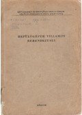 Melegh Mihály - Repülőgépek villamos berendezései