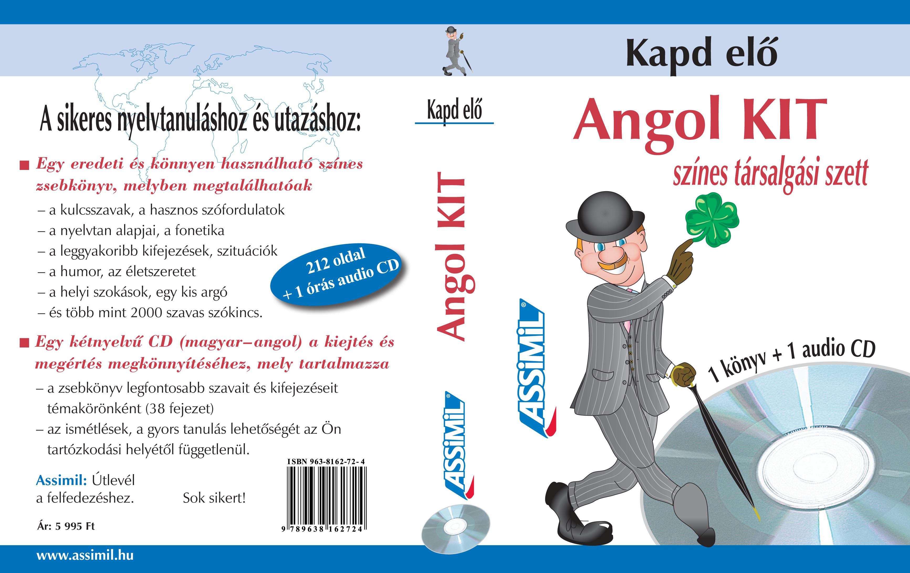  - Kapd elő - Angol KIT színes társalgási szett, null 2016 antikvár könyv