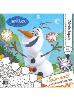  - Disney Jégvarázs - csillám színező 20x20, null 2016 antikvár könyv