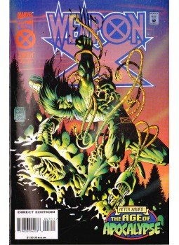 Hama, Larry, Kubert, Adam - Weapon X Vol. 1 No. 3 Hama, Larry, Kubert, Adam - Weapon X Vol. 1 No. 3, 1995 antikvár könyv