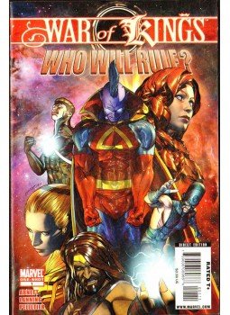 Dan Abnett, Lanning, Andy, Pelletier, Paul - War of Kings: Who will Rule? No. 1 Dan Abnett, Lanning, Andy, Pelletier, Paul - War of Kings: Who will Rule? No. 1, 2009 antikvár könyv