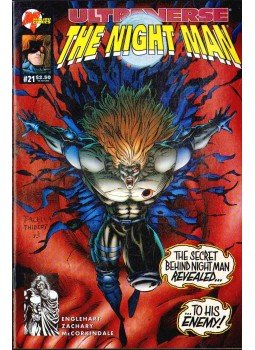 Englehart, Steve, Zachary, Dean - The Night Man Vol. 1. No. 21 Englehart, Steve, Zachary, Dean - The Night Man Vol. 1. No. 21, 1995 antikvár könyv