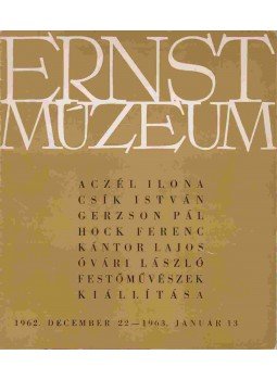 Katona László - Ernst Múzeum Katona László - Ernst Múzeum, 1962 antikvár könyv