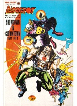 Vanhook, Kevin, Vosburg, Mike - Bloodshot Vol. 1. No. 25 Vanhook, Kevin, Vosburg, Mike - Bloodshot Vol. 1. No. 25, 1995 antikvár könyv