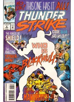 Defalco, Tom, Frenz, Ron - Thunderstrike Vol. 1. No. 7 Defalco, Tom, Frenz, Ron - Thunderstrike Vol. 1. No. 7, 1994 antikvár könyv
