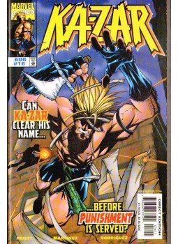 Priest, Christopher, MArtinez, Kenny - Ka-zar Vol. 2. No. 16 Priest, Christopher, MArtinez, Kenny - Ka-zar Vol. 2. No. 16, 1998 antikvár könyv