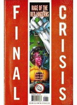 Geoff Johns, Davis, Shane - Final Crisis: Rage of the Red Lanterns 1. Geoff Johns, Davis, Shane - Final Crisis: Rage of the Red Lanterns 1., 2008 antikvár könyv