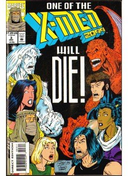 Moore, John Francis, Lim, Ron - X-Men 2099 Vol. 1 No. 3 Moore, John Francis, Lim, Ron - X-Men 2099 Vol. 1 No. 3, 1993 antikvár könyv