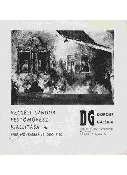- Vecsési Sándor festőművész kiállítása - Vecsési Sándor festőművész kiállítása, 1980 antikvár könyv