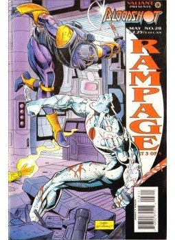 Vanhook, Kevin, Chen, Sean - Bloodshot Vol. 1. No. 28 Vanhook, Kevin, Chen, Sean - Bloodshot Vol. 1. No. 28, 1995 antikvár könyv