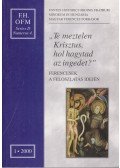 Kálmán Peregrin  - "Te meztelen Krisztus, hol hagytad az ingedet"
