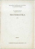 Császár Ákosné - Matematika I/3.