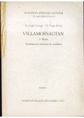 Dr. Fodor György,Dr. Vágó István - Villamosságtan 9. füzet