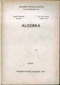 Csató Tamásné,Frey Tamás dr. - Algebra
