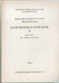 Dr. Valkó Iván Péter - Elektronikus eszközök II.