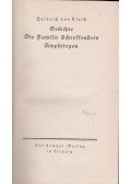 Kleist, Heinrich von - Gedichte Die Familie Schroffenstein Ampitryon