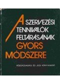 Parányi György - A szervezési tennivalók feltárásának gyors módszere