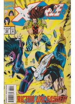 Nicieza, Fabian, Tony Daniel - X-Force Vol. 1. No. 34. Nicieza, Fabian, Tony Daniel - X-Force Vol. 1. No. 34., 1994 antikvár könyv