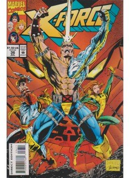 Nicieza, Fabian, Tony Daniel - X-Force Vol. 1. No. 36. Nicieza, Fabian, Tony Daniel - X-Force Vol. 1. No. 36., 1994 antikvár könyv