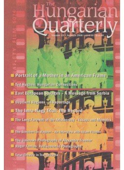 Zachár Zsófia - The Hungarian Quarterly Volume 49. Autumn 2008, Budapest 2008 antikvár könyv