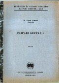 Dr. Lugosi Armand - Faipari géptan I-II. (3 kötetben)