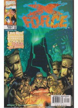 Moore, John Francis, Mark Morales - X-Force Vol. 1. No. 81. Moore, John Francis, Mark Morales - X-Force Vol. 1. No. 81., 1998 antikvár könyv