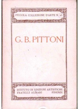  - G. B. Pittoni, Firenze 1921 antikvár könyv