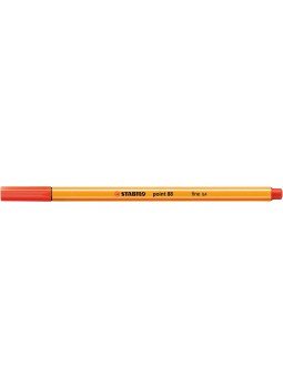 48 - STABILO Point 88 tűfilc 0.4mm világos piros, null 2017 antikvár könyv