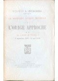 CHURCHILL, WINSTON - L'orage approche II.