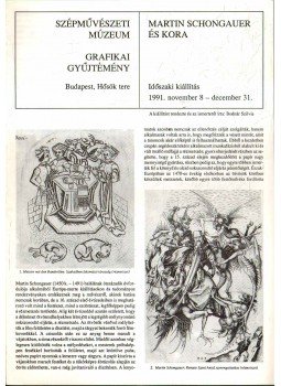 Bodnár Szilvia - Martin Schongauer és kora Bodnár Szilvia - Martin Schongauer és kora, 1991 antikvár könyv