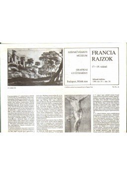  - Francia rajzok 17-19. század,  1990 antikvár könyv