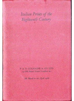  - Exhibition of Italian Prints of the Eightennth Century,  1966 antikvár könyv