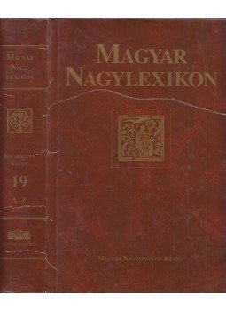 Vizi E. Szilveszter - Magyar nagylexikon 19. - Kiegészítő kötet A-Z Vizi E. Szilveszter - Magyar nagylexikon 19. - Kiegészítő kötet A-Z, Budapest 2004 antikvár könyv