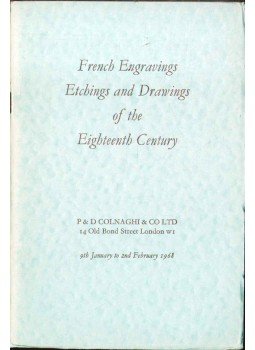  - Exhibiton of French Engravings Etchings and Drawings of the Eighteenth Century,  1968 antikvár könyv